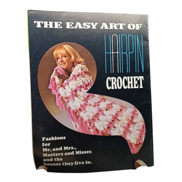 The Easy Art Of Hairpin Crochet Book - Picture 2 of 2